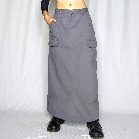 Cargo Maxi Skirt